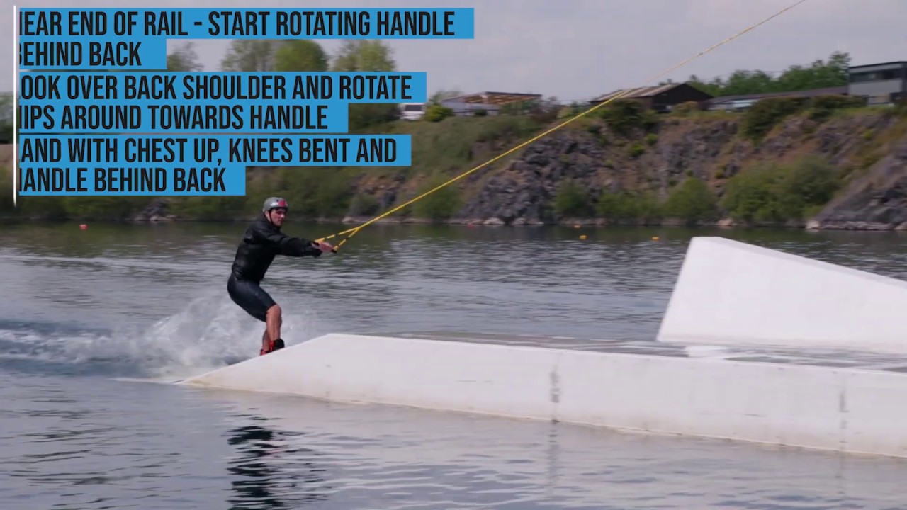 Ballyhass Cable Wakeboarding - Rail Tricks to learn Beginner/Intermediate