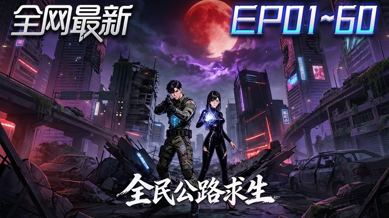 ⚡【首播漫剧】《全民公路求生》💥第1~60集： 公路求生開局最慘？被拋棄那一刻，我直接解鎖終極載具！#修仙 #ai漫剧 #動畫 #繫統 #末世 #小欣说文