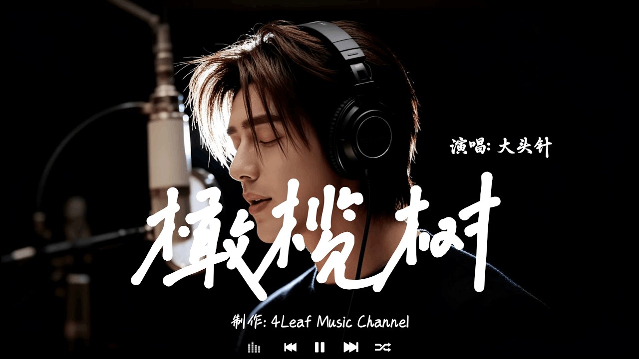 橄榄树 - 大头针 | Gan Lan Shu - Da Tou Zhen「不要问我从哪里来我的故乡在远方，为什么流浪流浪远方流浪。」♪【動態歌詞MV】♪