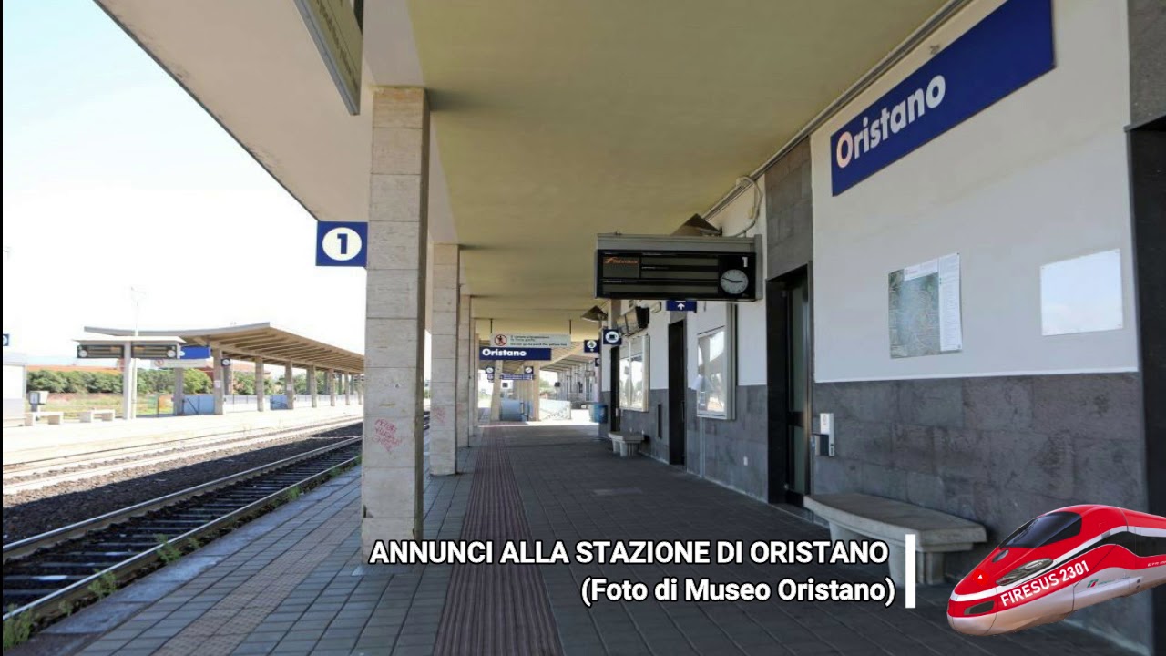 Annunci alla stazione di Oristano