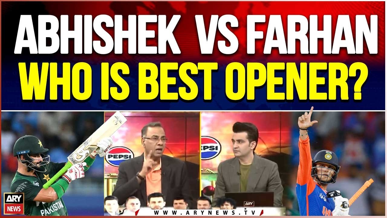 Abhishek Sharma vs Sahibzada Farhan || Who Is Best Opener?