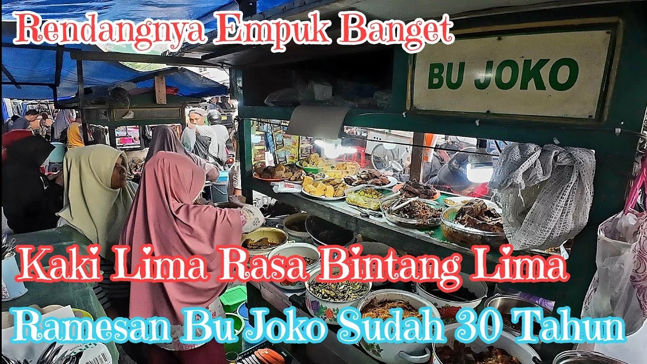 Ramesan Bu Joko Jalan Dagen Kaki Lima Rasa Bintang Lima | Vlog Jogja Ep.6