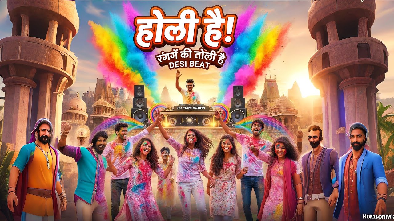 🔥 होली है भाई 🌈 | DJ Pure Indian Holi Special 2026 🔥🎧