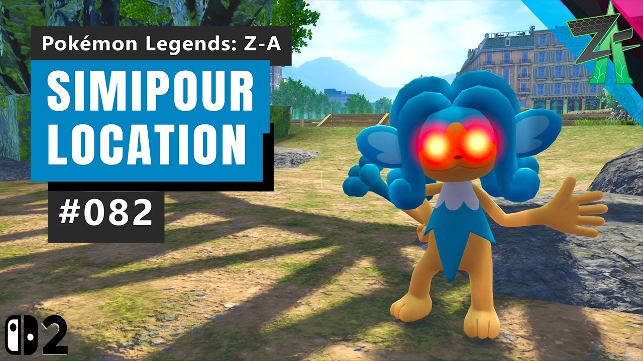 В поисках редкого Альфа Симипура в Pokemon Legends Z-A