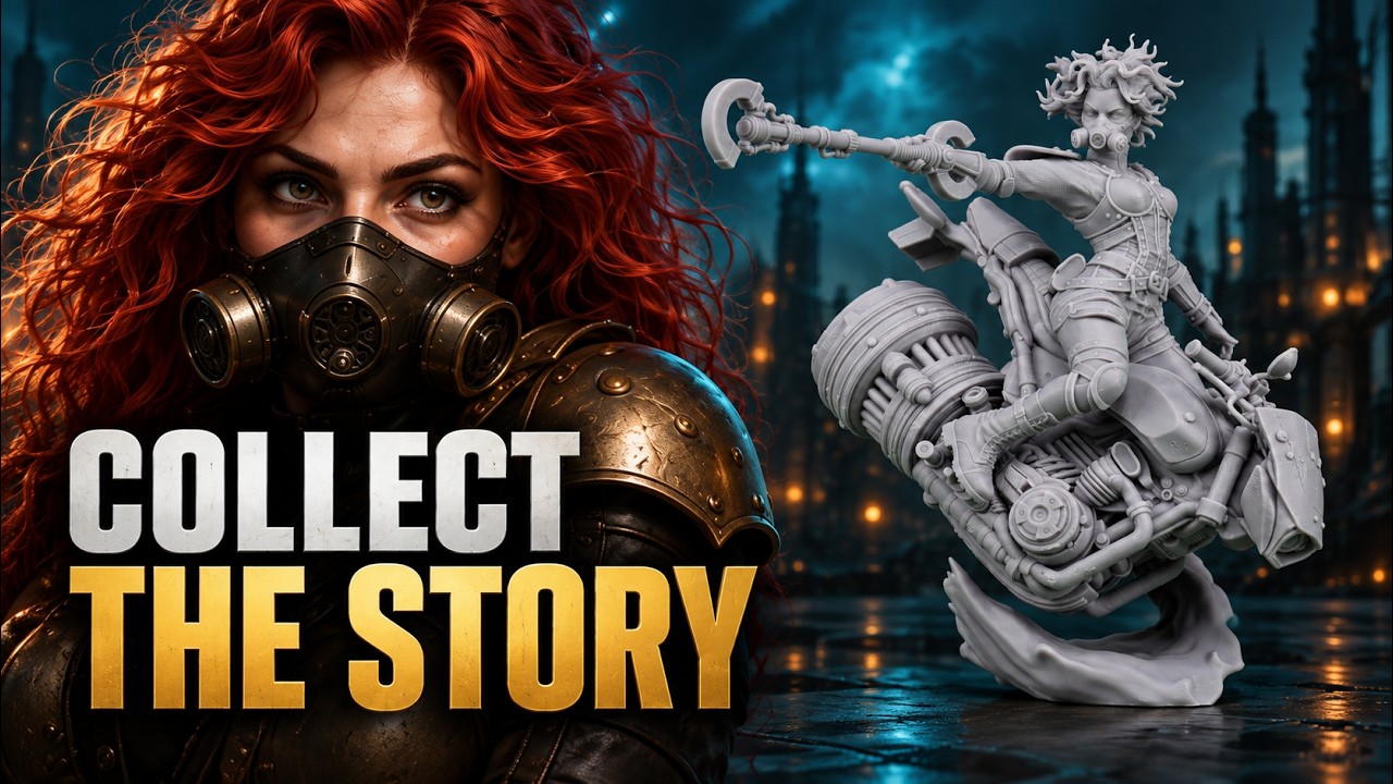 From Cinematic Stories to STL Miniatures | CarazzArt3D