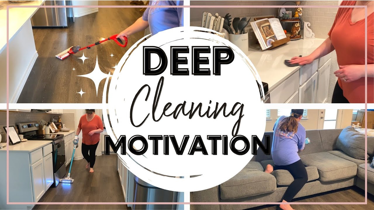 DEEP CLEAN WITH ME // SPEED CLEANING // DEEP CLEANING MOTIVATION // HOMEMAKING