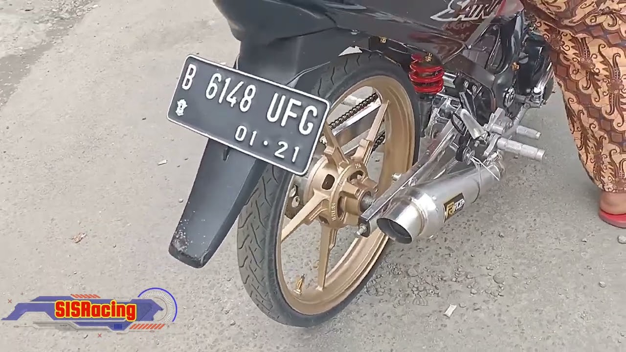 Knalpot Racing Satria Fu 200 CC Rcb New Spesifikasi