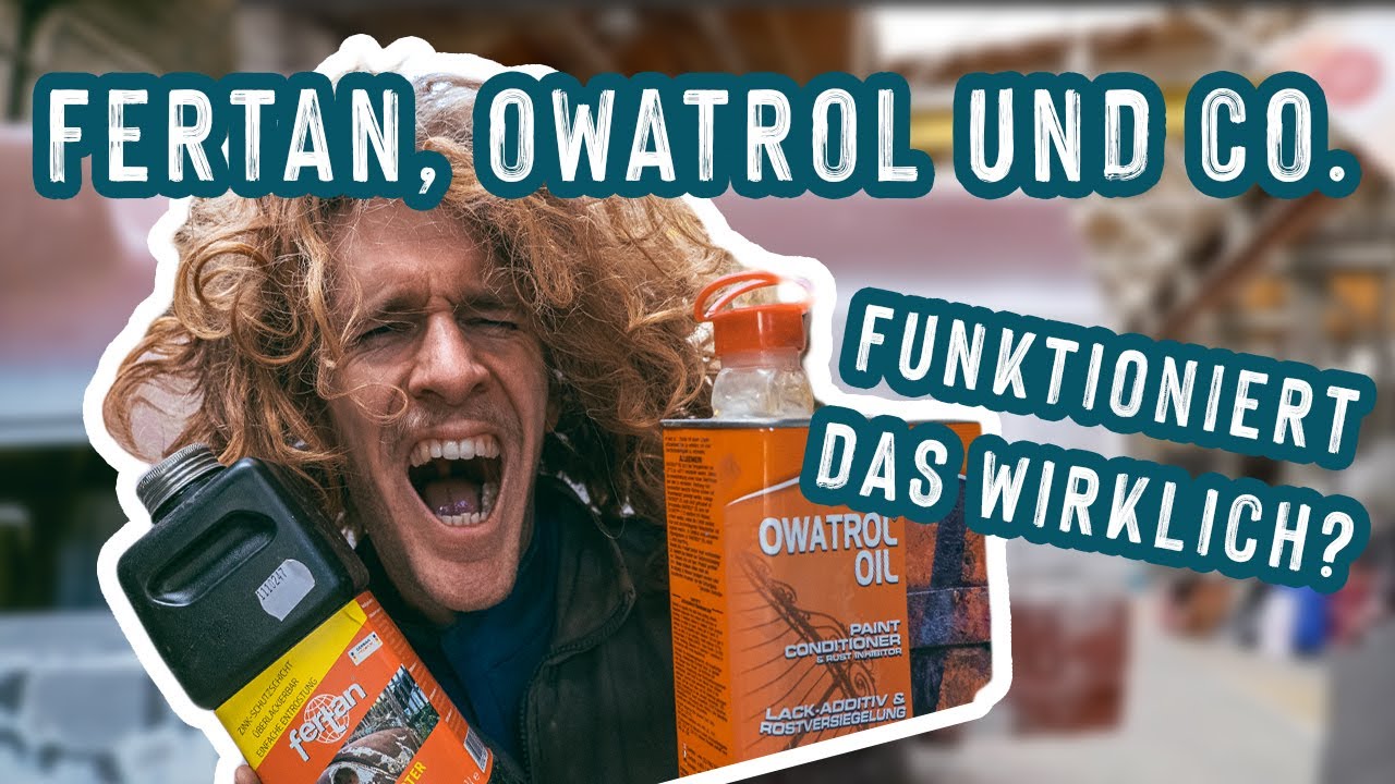 Fertan, Owatrol und co. - Wie Funktionieren Rostumwandler? | So beseitigst du Rost an deinem VW Bus