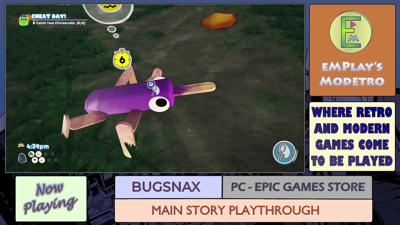 Bugsnax - PC (Epic Games Store) - #13 - Using The Snakgrappler