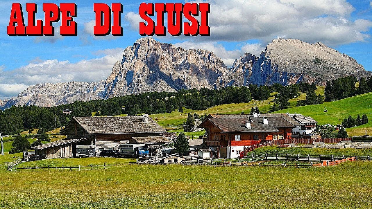 ALPE DI SIUSI SEISER ALM DOLOMITI