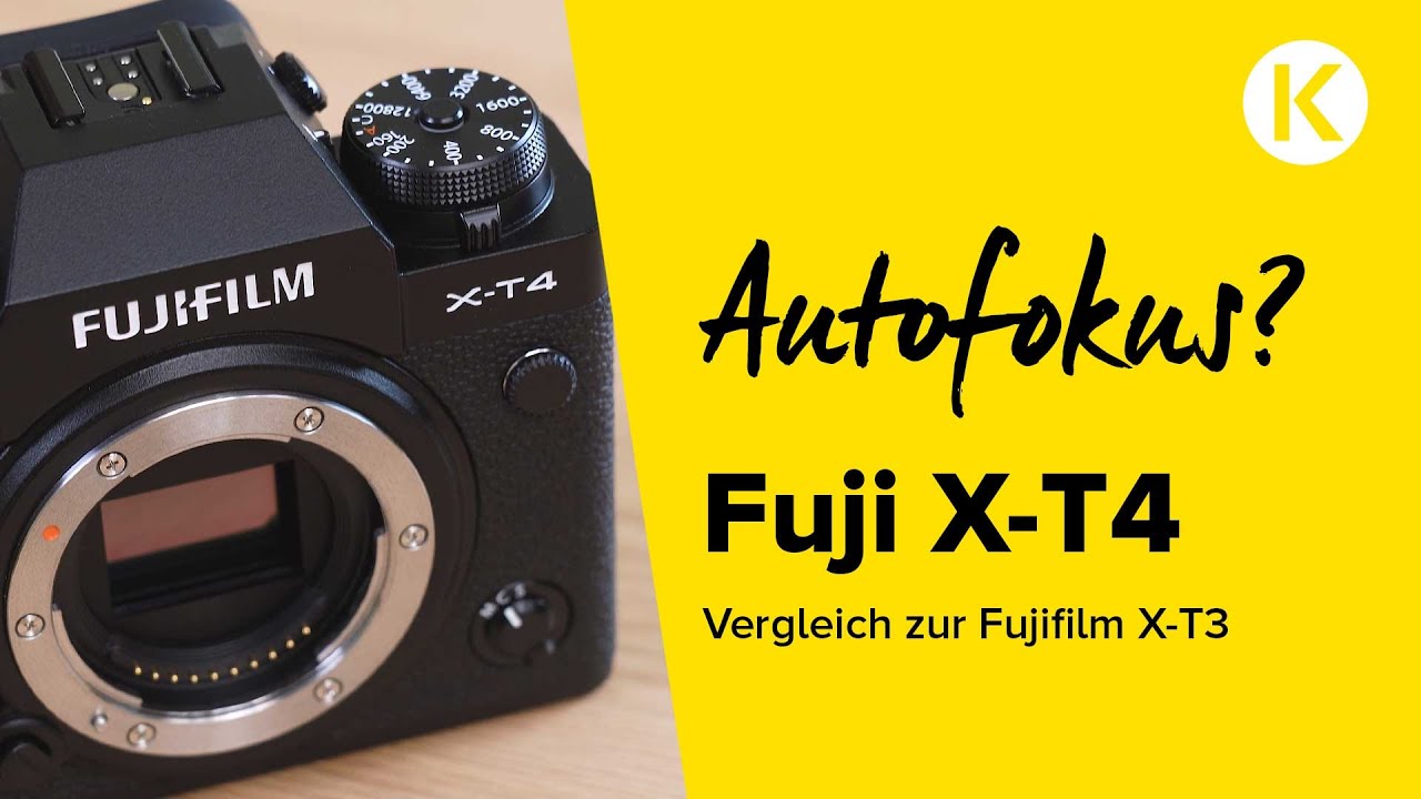 Fujifilm X-T4 vs X-T3 | Autofokus wirklich doppelt so schnell? | Foto Koch