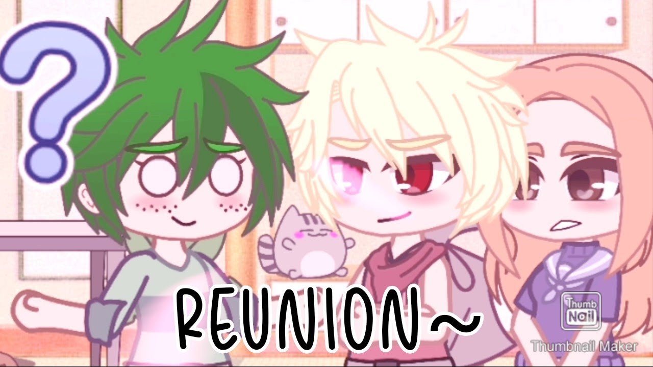 Reunion~•💚IzuOcha Family💗•🧡BakuCamie💛•adult AU