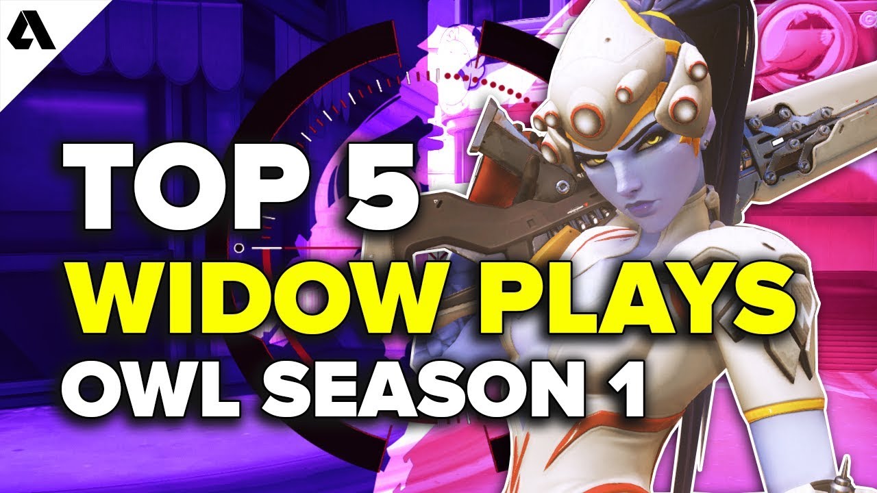 Top 5 Widowmaker Plays | Overwatch League Season 1