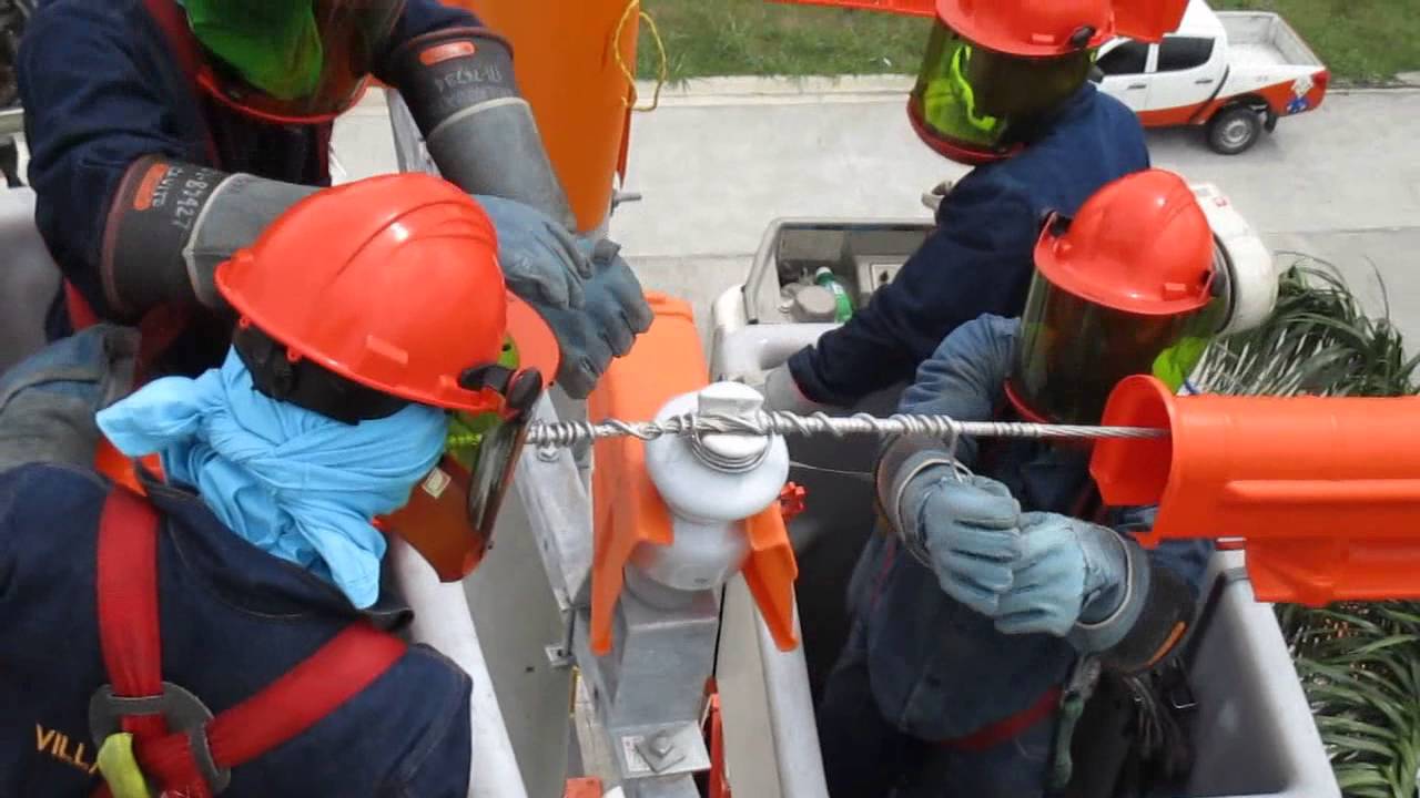 We are one   MERALCO LINEMAN