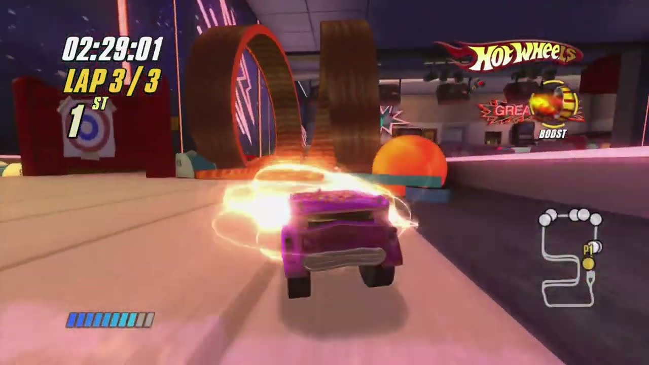 [Xbox 360] Hot Wheels: Beat That! - Inferno: Bowling Alley Tournament - The Demon