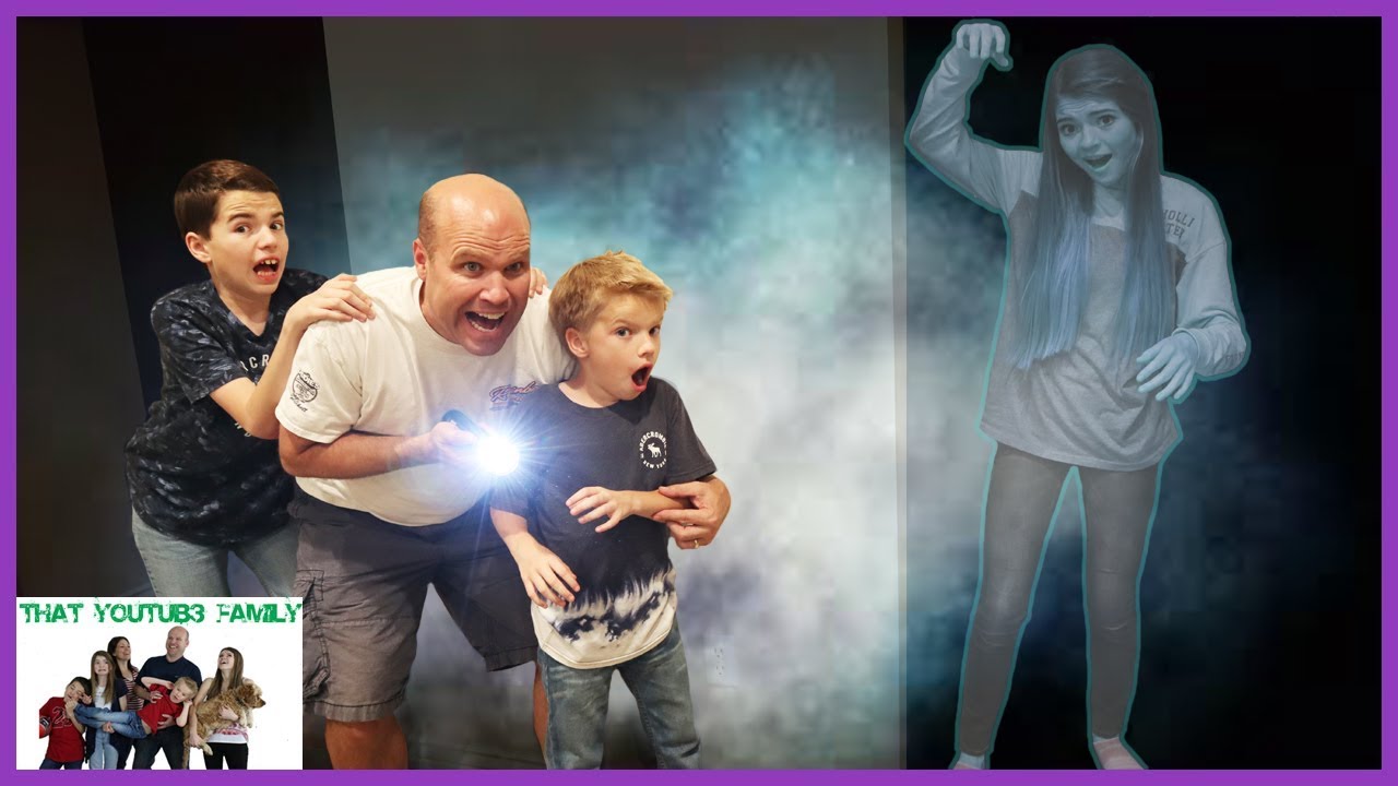 GHOST IN THE GRAVEYARD Game At Night  / That YouTub3 Family I Family Channel