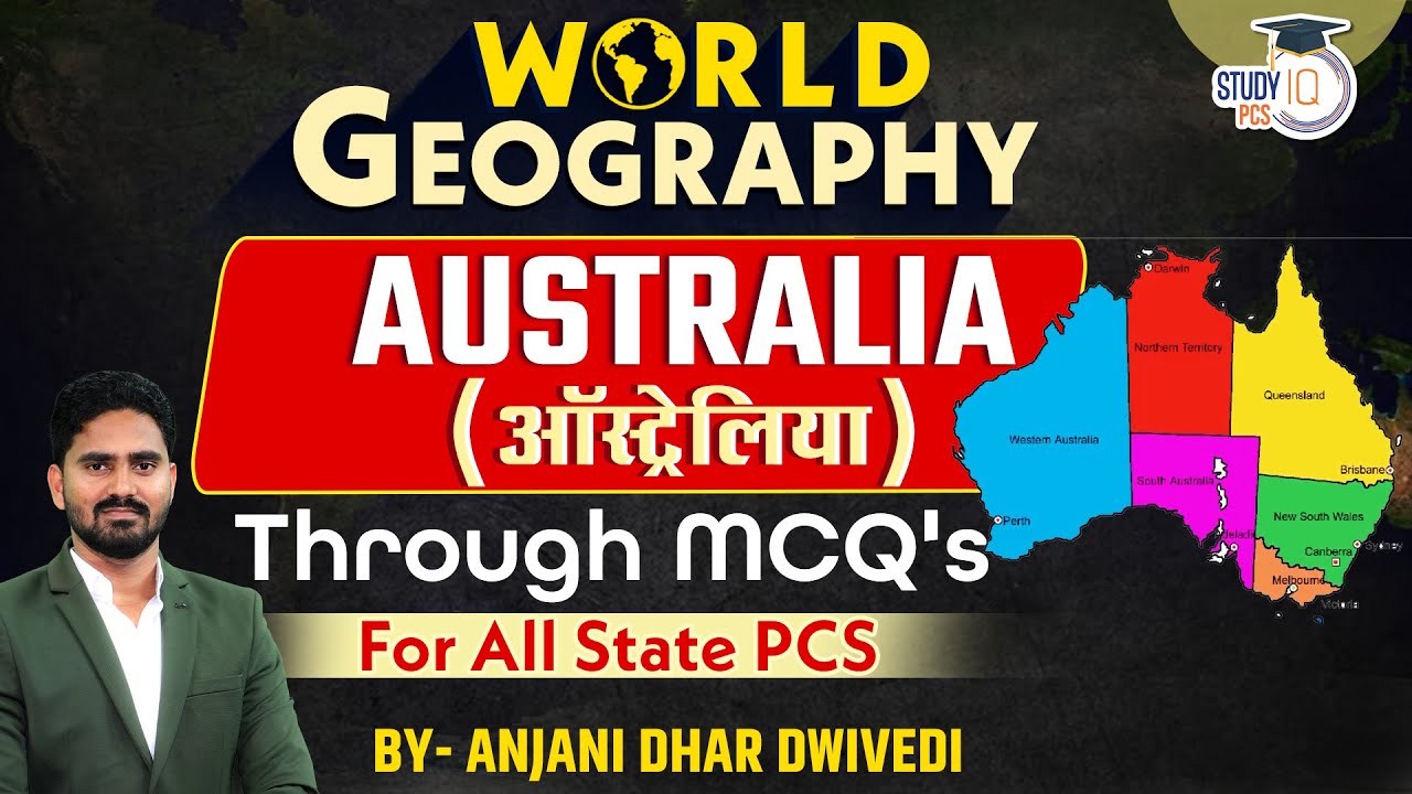 World Geography | Australia | World Geography MCQ's | For All State PCS Exams