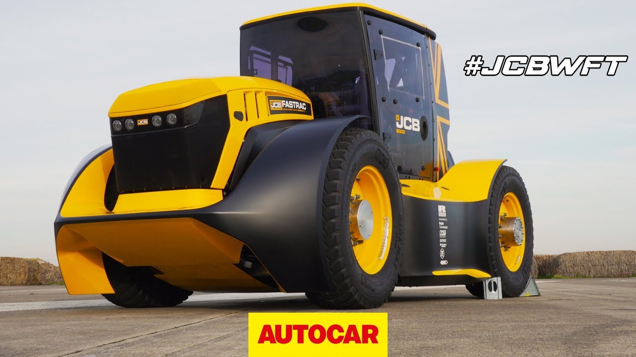 Самый быстрый трактор в мире! Технический осмотр и тест 1000-сильного JCB Fastrac