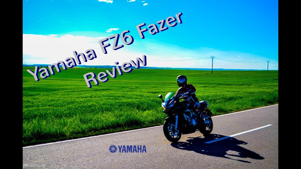 Yamaha FZ6 Fazer Review Deutsch, German