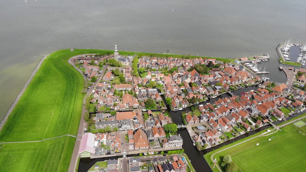 Hindeloopen 4K//Holland//Drone+GoPro//May 2019