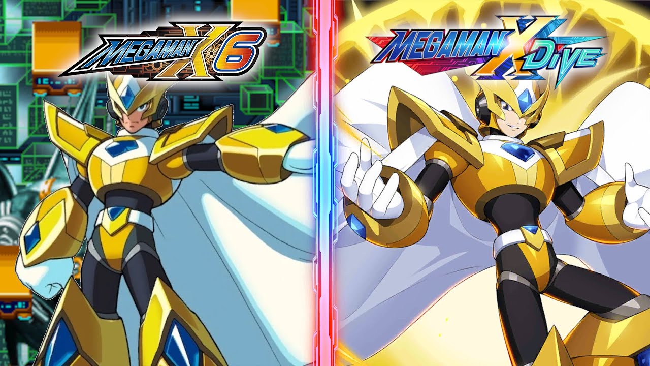Gate Boss Comparison - Mega Man X DiVE