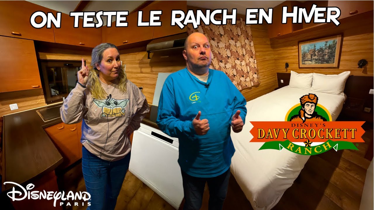 DECOUVERTE DU DISNEY DAVY CROCKETT RANCH A DISNEYLAND PARIS VAUT-IL LE COUP EN HIVER ?