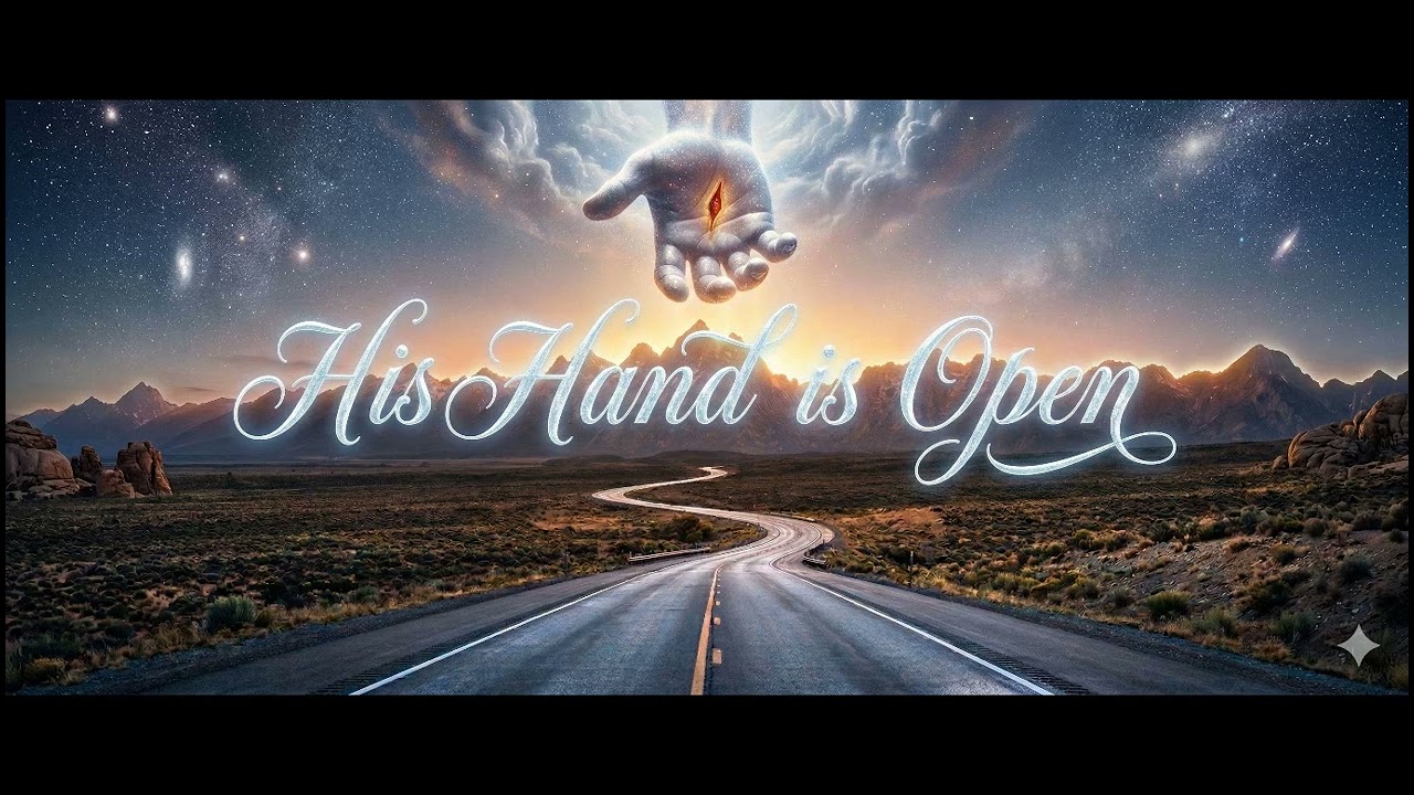 His Hand is Open