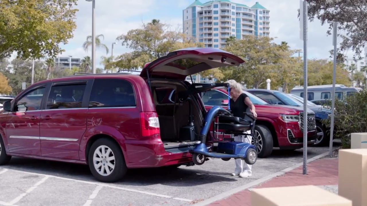 Harmar Hoist Lift for Loading Mobility Scooters & Wheelchairs into a Vehicle's Cargo Area