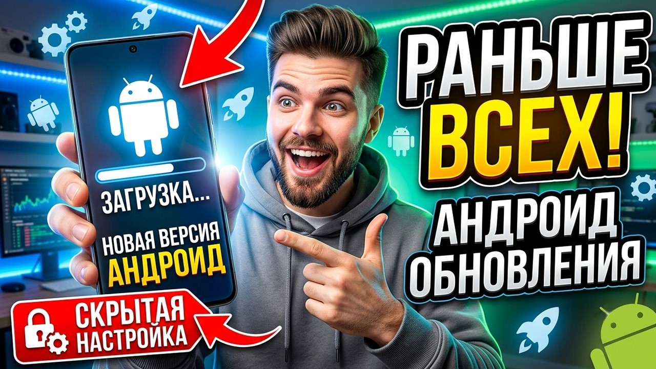 Как получать обновления Android РАНЬШЕ ВСЕХ! 🚀 Скрытая настройка