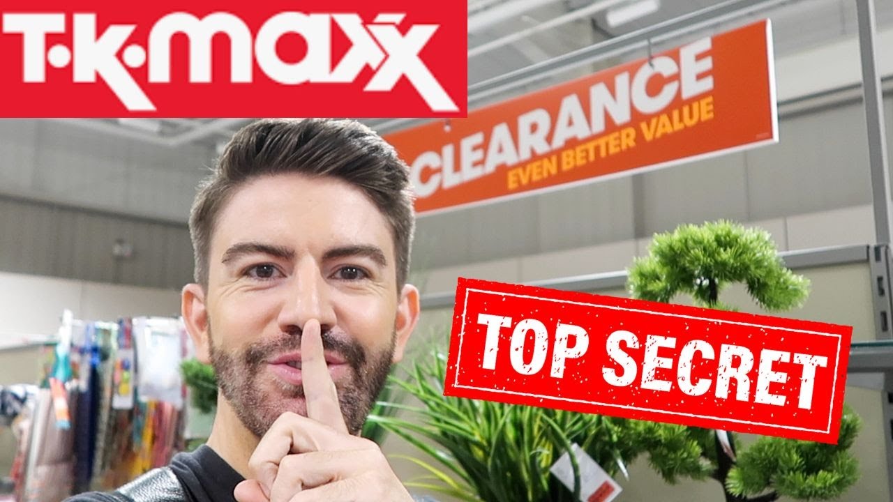 Come shopping in TKMAXX & how to find the best bargains! MR CARRINGTON