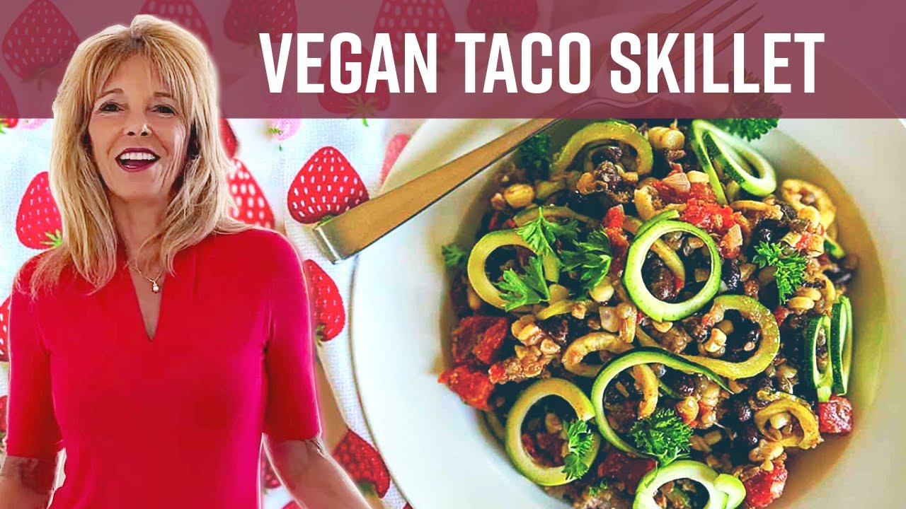 Vegan Taco Skillet Dinner | Kathy's Vegan Kitchen