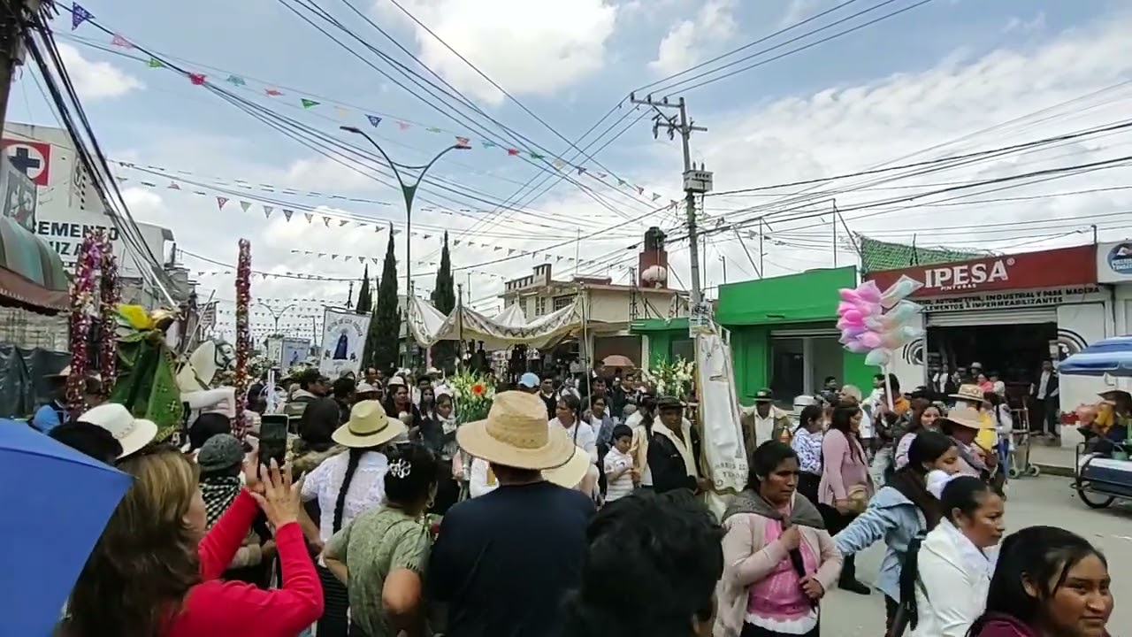 ENCUENTRO DE IMAGENES INICIO DE FERIA TEMOAYA 2024
