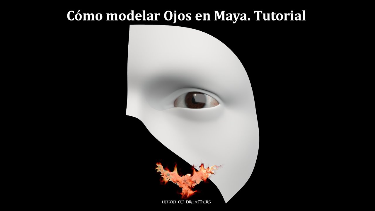 Cómo modelar un OJO en Maya/ modeling EYE in Maya Tutorial