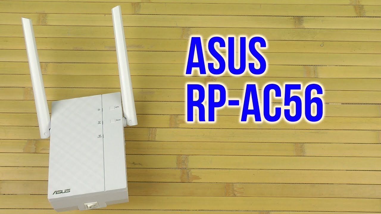 Распаковка Asus RP-AC56