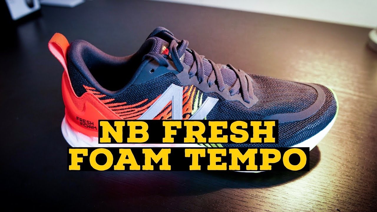 Der schnelle und reaktive Lightweight-Trainer: New Balance fresh foam Tempo - Test 2020 / Deutsch