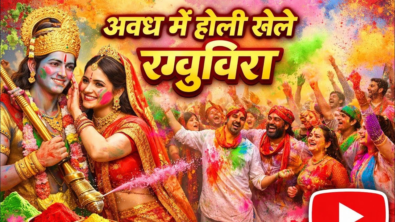 अवध में होली खेले रघुवीरा | Traditional Holi Song 2026 | Ram Bhajan Holi Special | Holi Ke Bhajan