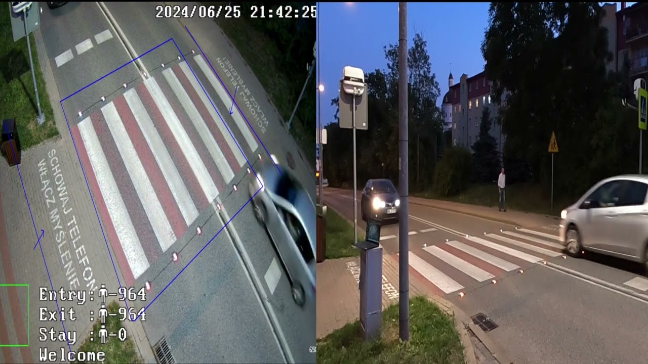 SmartPass - intelligent pedestrian detection system