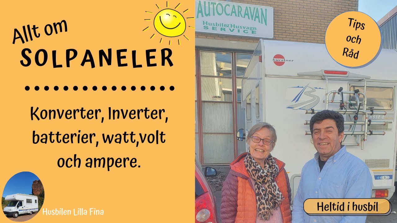 ALLT OM SOLPANELER I HUSBIL | HUSBILSLIV
