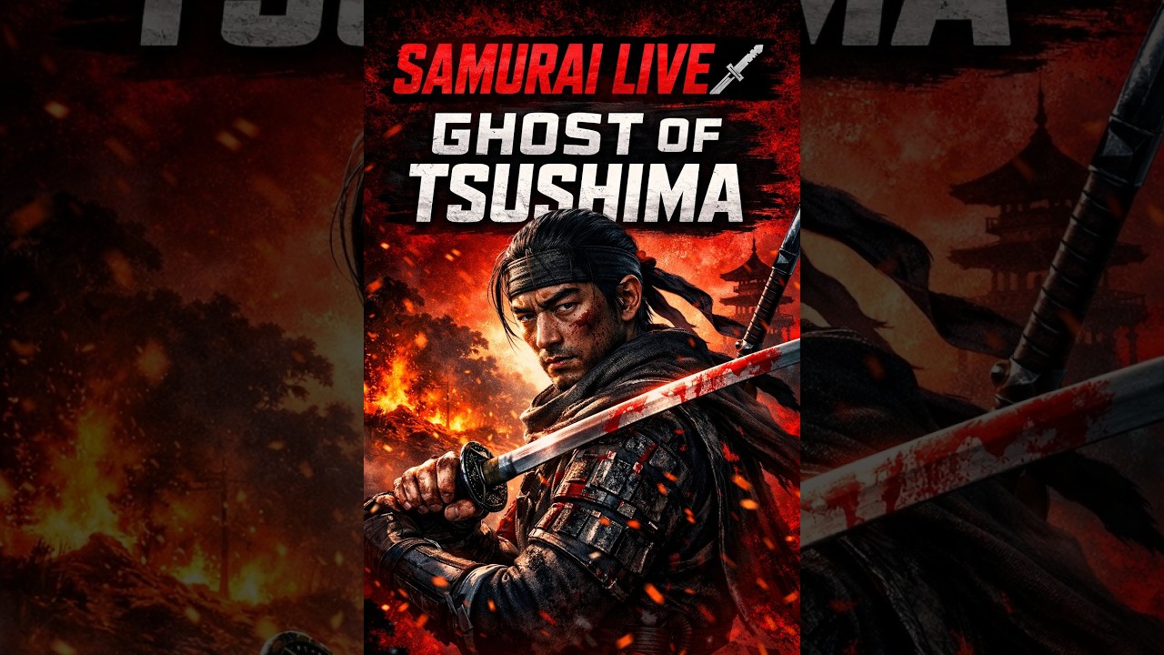 Ghost of Tsushima Live | MAX Graphics Gameplay | Samurai Story Mode