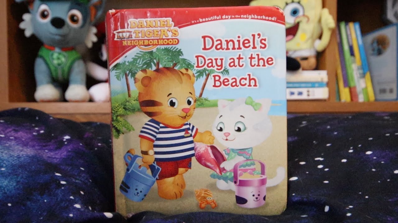 Daniel Tiger Book: Daniel's Day At The Beach - Sandy Beach Fun! PBS Storytime Read Aloud For Kids