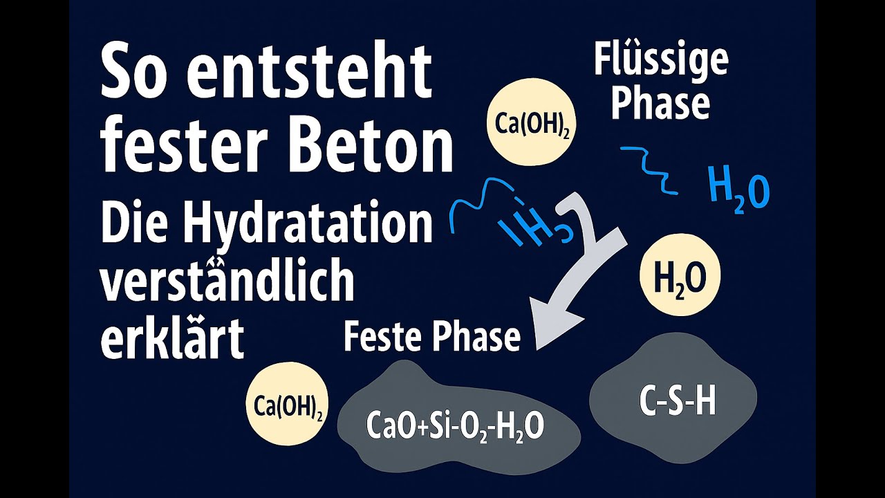 How strong concrete is created &ndash; Hydration explained in an understandable way