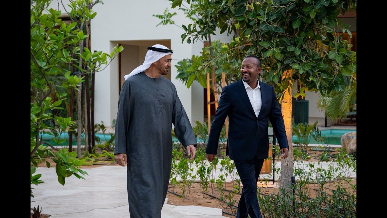 PM Abiy Ahemed Arrived at UAE at the time war in IRAN