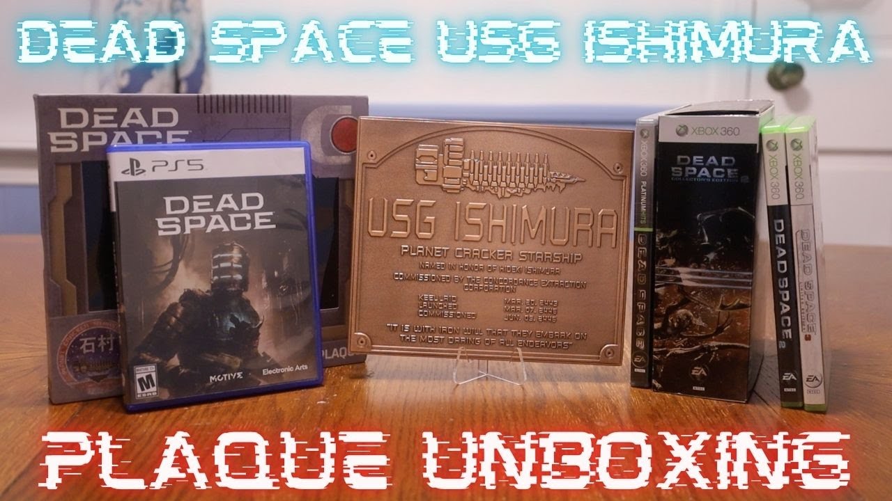 Dead Space USG Ishimura Plaque Unboxing (2024)