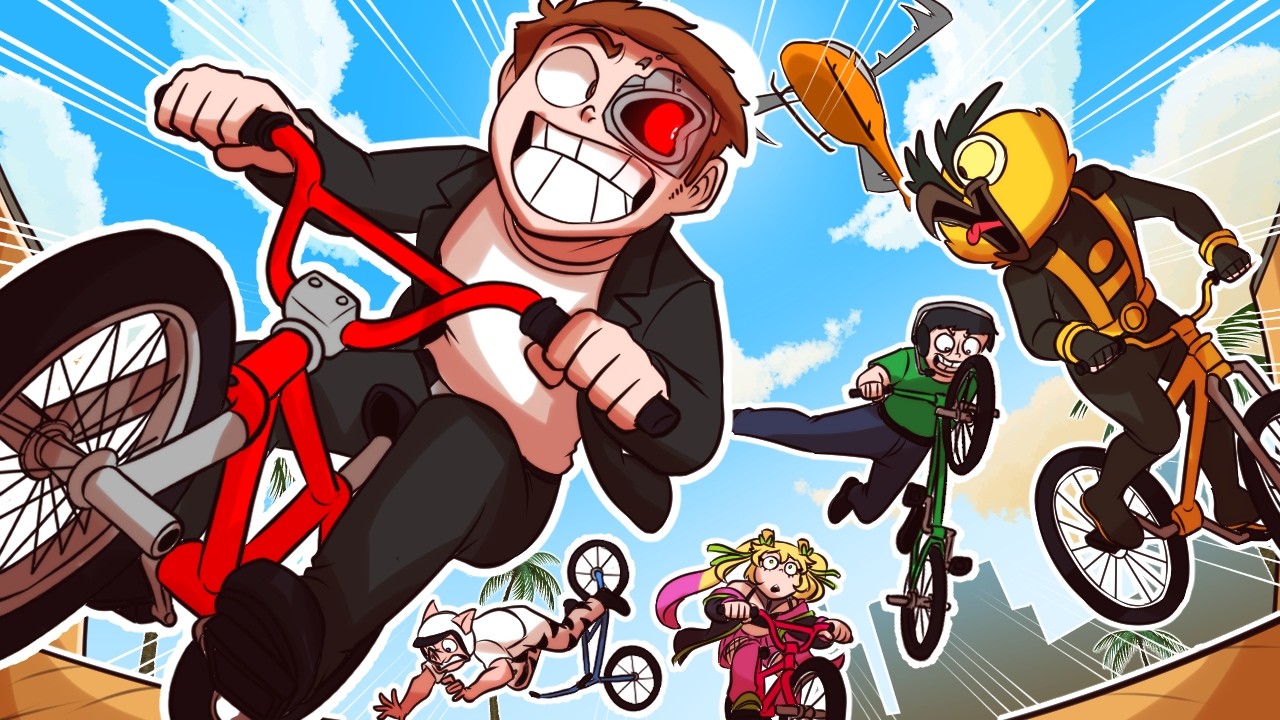GTA5 BMX TRICKS WITH THE VANOSS CREW