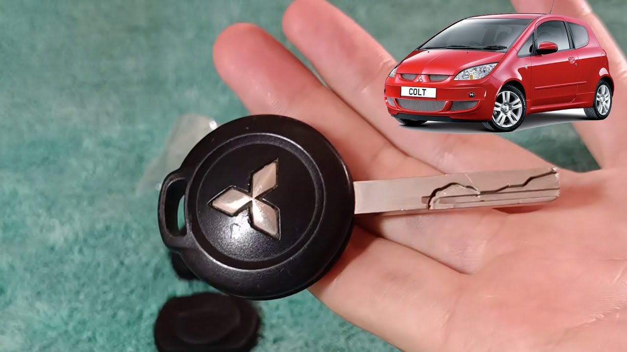How to repair key fob buttons: Mitsubishi Colt Z30 (2002 - 2012)
