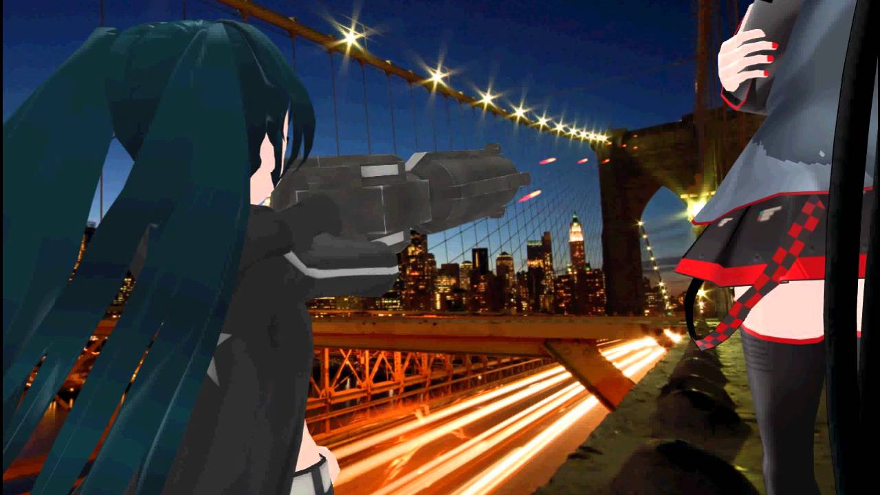 (MME)/(MMD)-MikuMikuEffect Test V10/GunFire