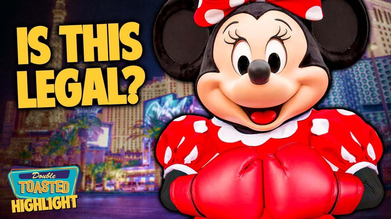 MINNIE MOUSE MELEE WITH SECURITY GUARD MAKES THE NEWS | Double Toasted