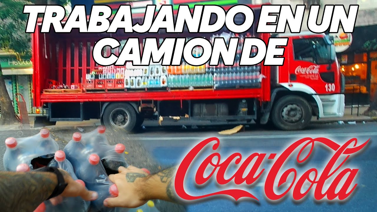 ASI ES UN DIA DE TRABAJO EN UN CAMION DE COCA-COLA 🚚