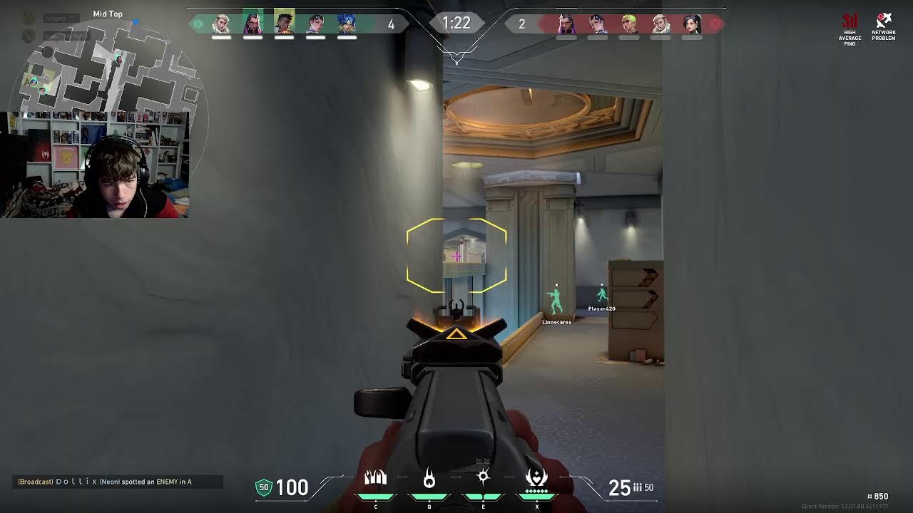 willingly playing val?
