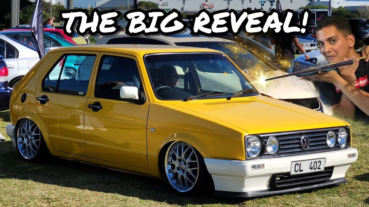 Весенний автофестиваль 2023 || НОВЫЙ ОБЛИК моего VW Citi Golf! (Жёлтая штука)